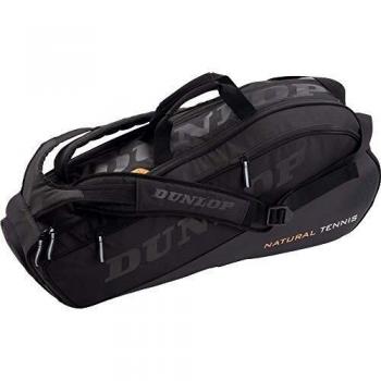 Dunlop Sport NT 8 Racket Bolsa de Gimnasio, Unisex Adulto, Negro/Negro, Size