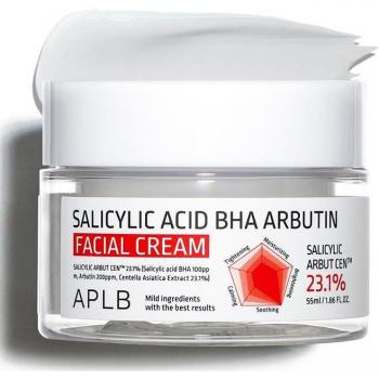 APLB Salicylic Acid BHA Arbutin Facial Cream 55ml