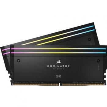 Corsair Dominator Platinum RGB 32GB (2x16GB) DDR5 6000MHz C30 Memory Kit – Black