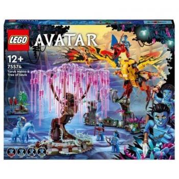 LEGO 75574 Avatar Toruk Makto y Árbol de las Almas, Juguete de Construcción con Direhorse, Mini Figuras Jake Sully y Neytiri, Set de Película