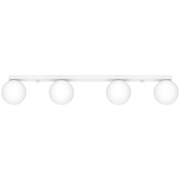 Sollux Plafón LED Moderno para Dormitorio y Salón - Plafón para Pasillo - 50-60Hz ~220-230V G9 4x12W Blanco