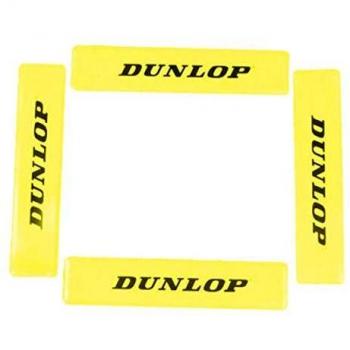 Dunlop Throw Down Court Lines Líneas De Fondo De Campo, Adultos Unisex, Amarillo, 12 pcs