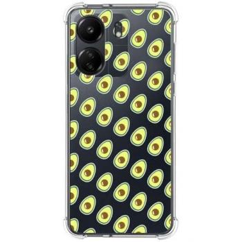 Funda Silicona Antigolpes para Xiaomi Redmi 13C Diseño Aguacate
