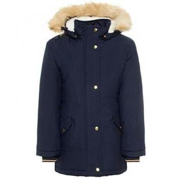 NAME IT Parka Moa Azul Niña 164 Marino