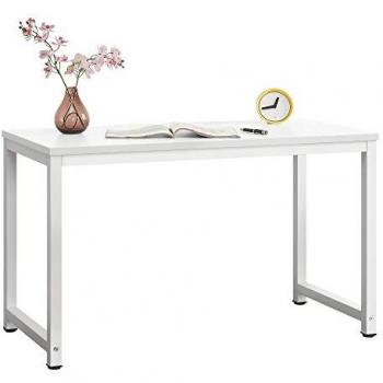 Mesa Escritorio Herning Ajustable 75 x 120 x 60 cm Acero/Aglomerado Blanco
