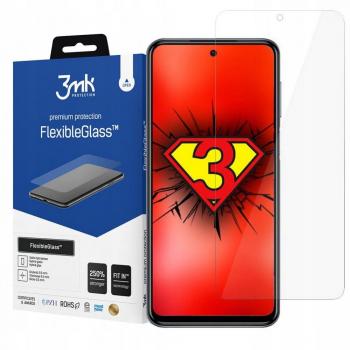 Cristal Templado Híbrido FlexibleGlass 3MK para Xiaomi Redmi Note 10 Pro - Transparente 7H