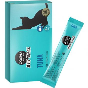 Cosma Jelly Snack 24 x 14 g - Atún - Pack Ahorro para Gatos