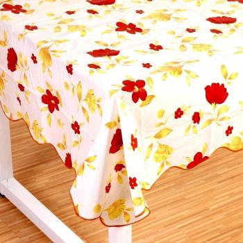 Limpiar mantel de vinilo PVC comedor cocina flor funda para mesa pantalla tamaño 137 x 183 cm estilo 3