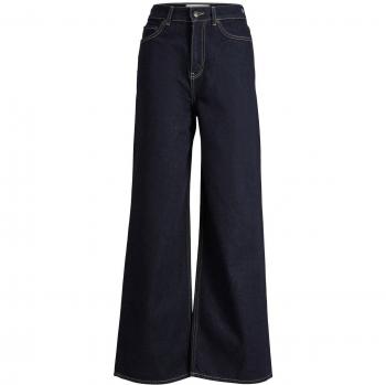 JJXX Women's Tokyo Wide High Waist Jeans CR6004 Dark Blue Denim