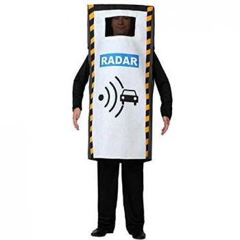 Atosa - Disfraz de Radar adulto de tráfico, talla M/L