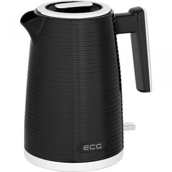 Hervidor Eléctrico ECG RK 1751 Stripe Negro 1,7L 2200W