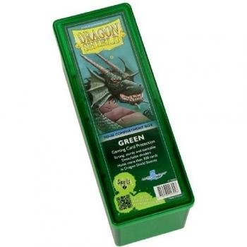 Dragon Shield Four-Compartment Storage Box - Green
