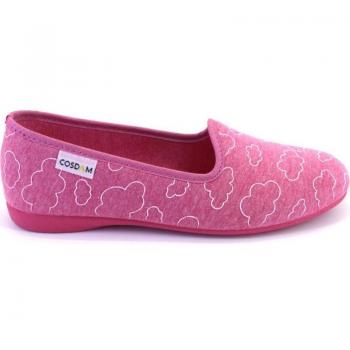 COSDAM 558 Zapatillas de casa cerrada de mujer fucsia