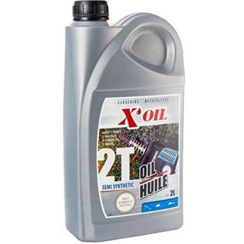 Bidón de 2 litros de aceite semisintético para motor de 2 tiempos - Anti-desgaste y anti-corrosión