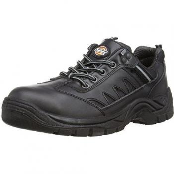 Dickies Stockton - Zapatos de seguridad para hombre, color negro, talla 44 EU