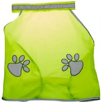 Chaleco Reflectante de Seguridad para Perros Tamaño L