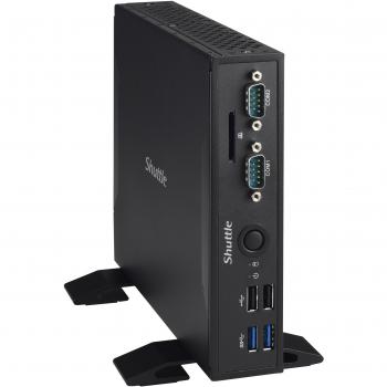 SHUTTLE DS77U Intel Celeron 3865U 1.8GHz/ DDR4/ USB 3.0/ A&GbE/ 65W Slim PC Barebone System