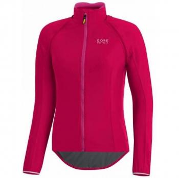 Gore Bike Wear Power Gore Windstopper Zip-Off - Maillot para mujer, color rosa, talla XL