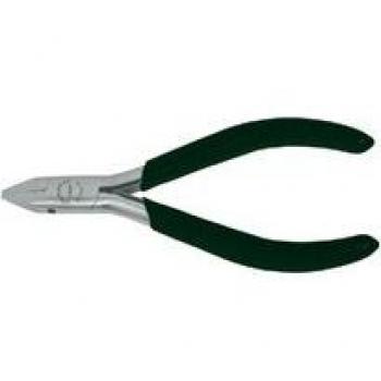 Stahlwille 66076130 6607 Electronics Side Cutter with Dip-Coated Handle, Polished Head, 125mm Length