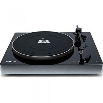 Aiwa APX-680BT: Tocadiscos Bluetooth, 2 velocidades 33/45 RPM, Cápsula de Aluminio magnética, Brazo balanceado