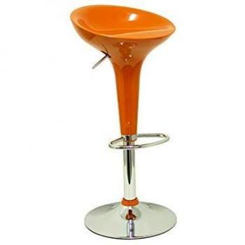Piqueras y Crespo Taburete Henche, Naranja, Estandar