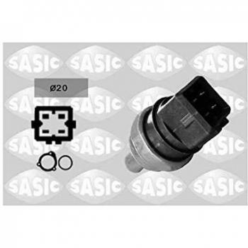 SASIC Sensor de temperatura del refrigerante 3256007 para VOLKSWAGEN Golf, Polo, Transporter, Passat, Bora, Sharan, Lupo y SEAT Ibiza, Cordoba