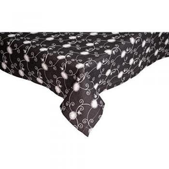 Plauener Spitze by moda punta 40496_8080 mantel Streublumen, 80 x 80 cm, diseño cuadrado con bordado Palazzo Int