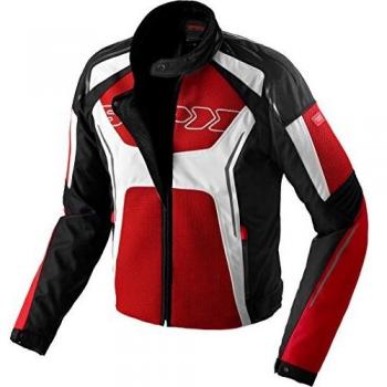 Spidi Tronik Net - Chaqueta textil para moto, talla L, color rojo
