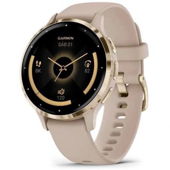 Garmin Venu 3S - Soft Gold & French Grey, Silver/Grey, Gold
