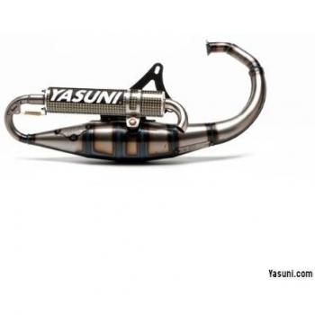 Escape Yasuni Scooter R Amarillo Carbon para Mina Relli pie