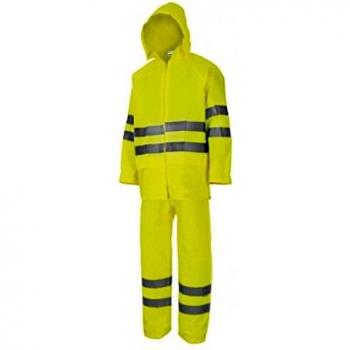 VELILLA 189 / TRAJE DE AGUA DOS PIEZAS ALTA VISIBILIDAD (M, AMARILLO
