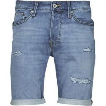 Pantalones Cortos Vaqueros Jack & Jones JJIRICK JJICON, Azul Denim, Talla L