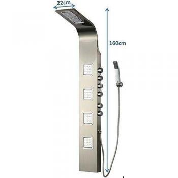 DP Grifería CF-8003 - Columna de Hidromasaje para Ducha