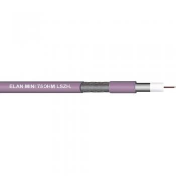Cable Coaxial Elan 70I136 RG179 75 Ω Violeta 25 m