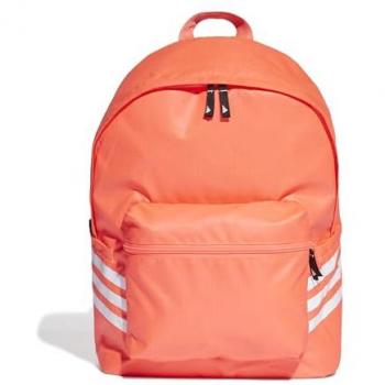 Adidas Mochila 3-Stripes Future Icon Classic, Adultos Unisex, Turbo/Blanco (Multicolor), Talla Única