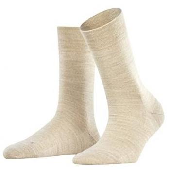 Falke Sensitive Berlin Ladies Merino Wool Comfort Socks - Beige 35-38