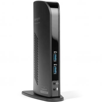 Kensington K33972EU SD3500V - Estación de Acoplamiento Dual USB 3.0 con HDMI, DVI (Adaptadores DVI-VGA y DVI-HDMI Incluidos), 6 Puertos USB (2 USB 3.0 + 4 USB 2.0), LAN Gigabit, Compatible con Windows