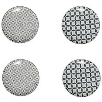 Sema 97008 - Set de 4 platos, decoración mosaico