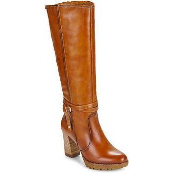 Pikolinos Botas de Mujer de Piel con Cremallera y Adorno de Hebilla W7M9584 Connelly Brandy (40)
