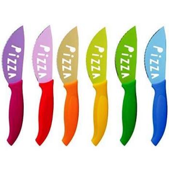 Brunch Time Set Cuchillo Pizza 6 Uds. Multicolor