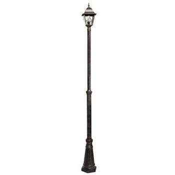 Farola de Exterior en Aluminio BOOTES Marron Ip44 Fabrilamp
