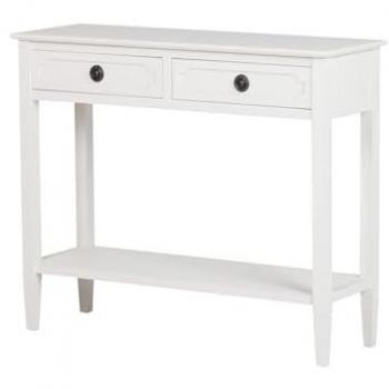 Consola de Madera Beige Adda Home - Almacenamiento Adicional, 90x30x75 cm, Madera Pino/Contrachapado