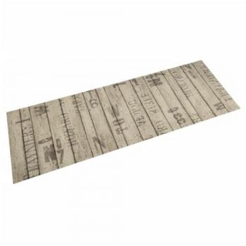 Valla de alfombra de cocina lavable 45x150 cm terciopelo estampado