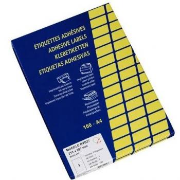Etiqueta para impresora inkjet y láser 210 x 148,5 mm color verde - Caja de 200