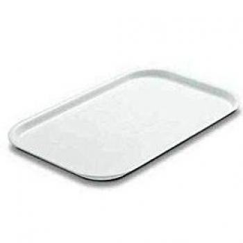 Bandeja Rectangular Gilly 36x25 cm 20mm Bianco