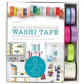 Kit Decora tus proyectos con washi tape: y otras cintas adhesivas