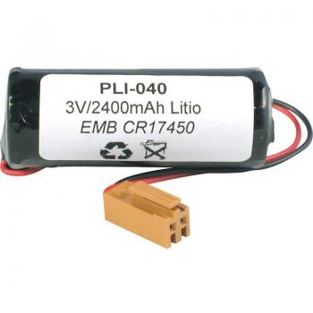 Nimo Pila Litio 3Vdc 2400ma CR17450 Con Conector - Alta Capacidad