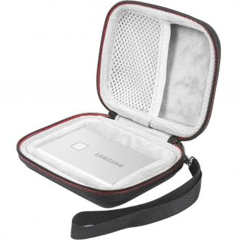 Funda Dura de Silicona EVA para SSD Externo Samsung T7 - 250GB, 500GB, 1TB, 2TB, USB 3.0