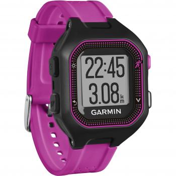 Garmin Forerunner 25 Reloj Deportivo Producto refurbish, Negro/Morado, S