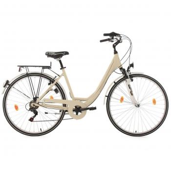 KS Cycling Mujer bicicleta Paris RH 49 cm, beige, 28, 307 C
